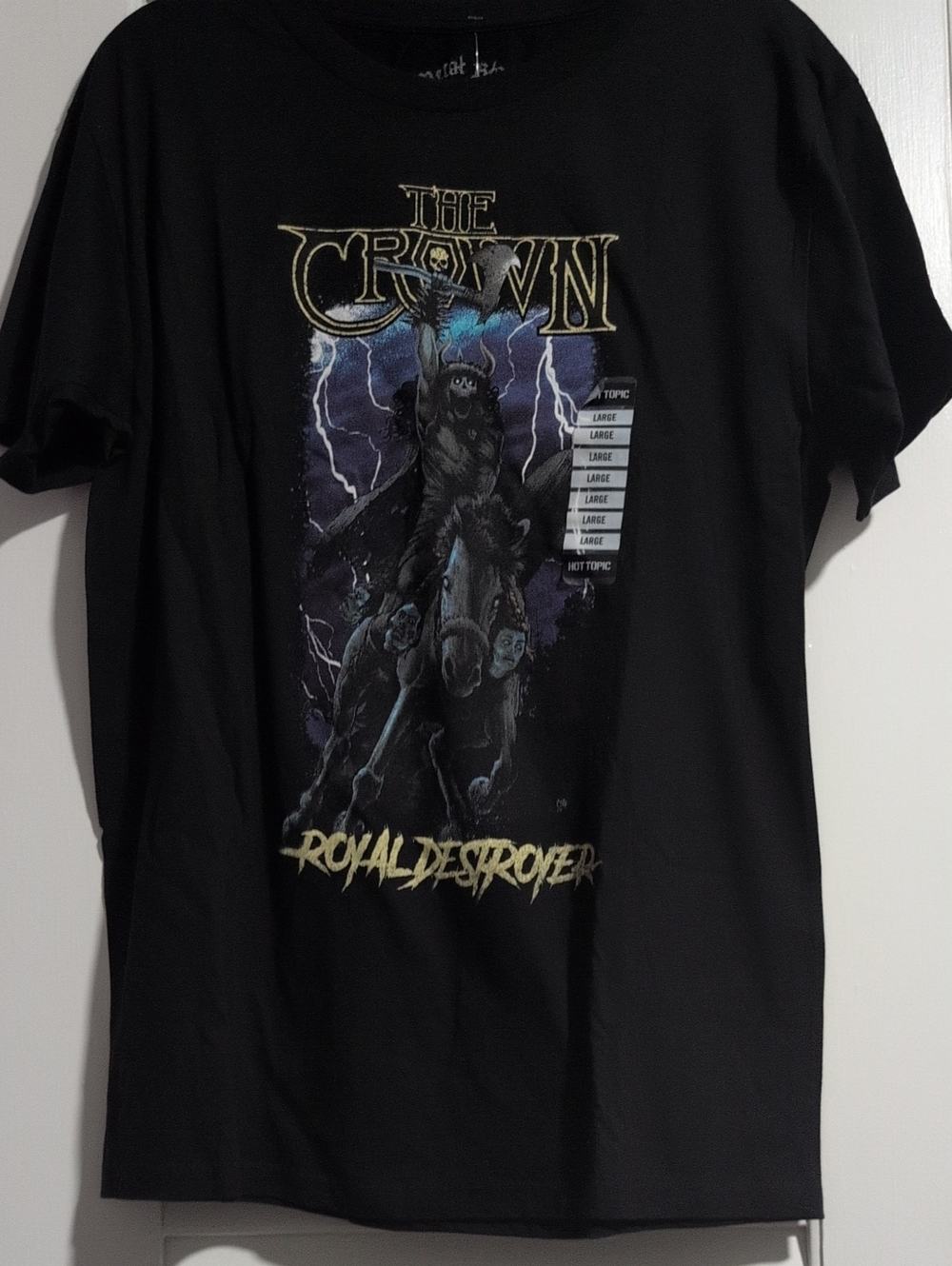 The Crown "Royal Destroyer" Graphic Tee - Black, L